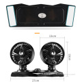 Ventilateur de refroidissement de voiture de ventilateur à double tête portable